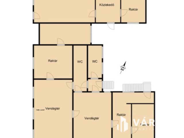 Rábagyarmat,volt presszó,cs.háznak,vagy üzletnek eladó