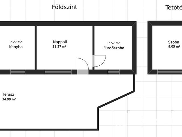 Mátrai kis faluban intim házikó eladó!