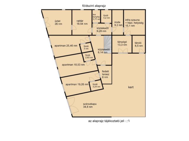 Újszerű, 10 egységből álló apartmanház a Vár tövében