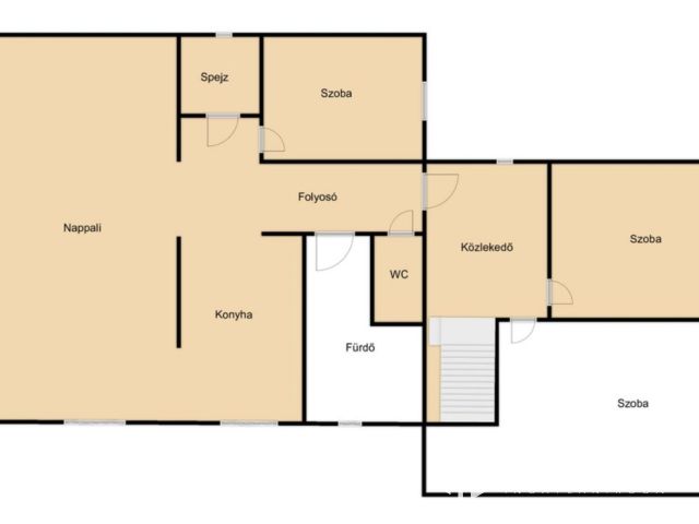 Répcelak központi,csendes,2 gener. felújítandó szintes ház