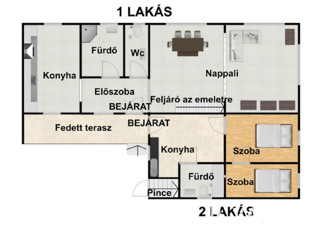 Akár többgenerációs család részére is Újpesten!