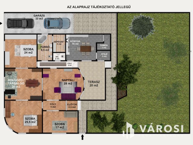 Kivételes hangulatú, belvárosi családi ház eladó