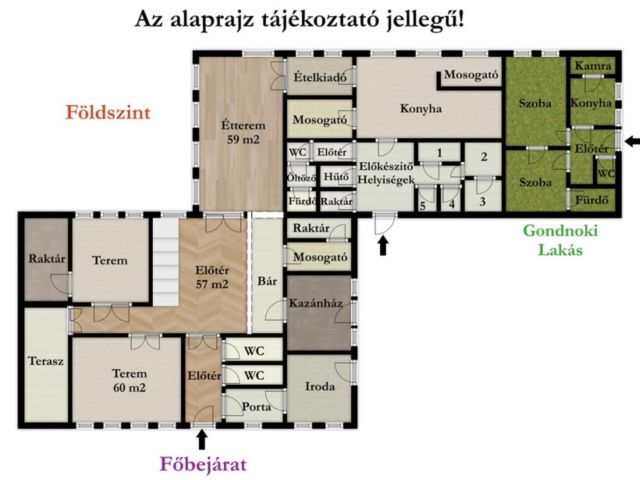 Turisztikai, közösségi célra is alkalmas üdülő Szanazugban
