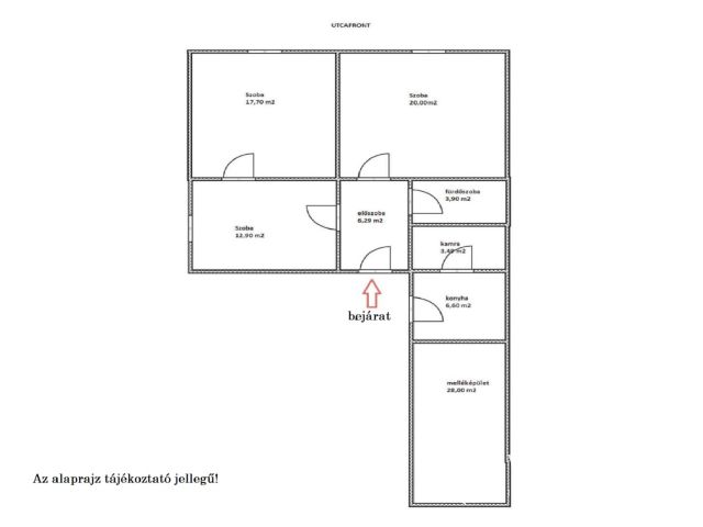 Pannonhalmi Főapátság közelében családi ház nagy telekkel!