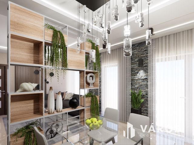 Modern, hőszivattyús, 95 m2-es családi ház népszerű helyen