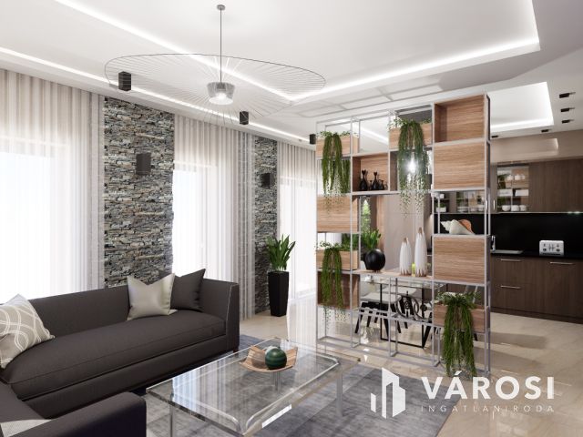 Modern, hőszivattyús, 106 m2-es családi ház népszerű helyen