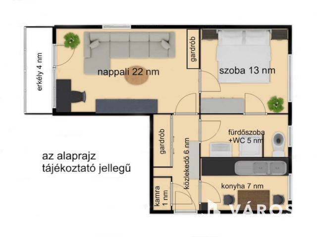 Felújított, belvárosi, azonnal költözhető