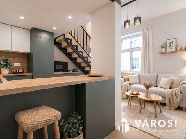 Galériás okosotthon eladó a Visegrádi utca elején!