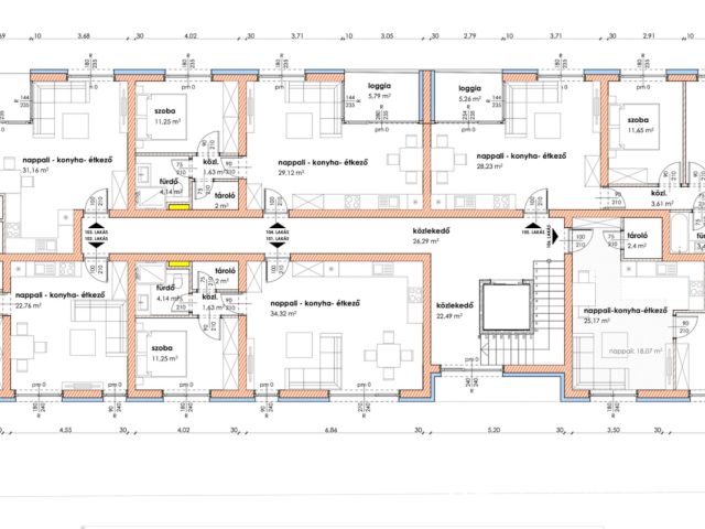 Első emeleti újépítésű lakás a Hagymatikumtól 60 méterre 3