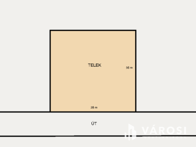 Dömsödön belterületi telek eladó!