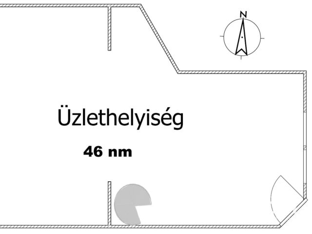 Kiadó üzlethelyiség raktárral Terézváros szívében